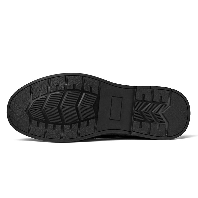 

Туфли мужские Men"s Casual Men Low-Top Mulinsen, цвет Black leather style [Shoe size: Sports shoes 41 = This style 40 size]