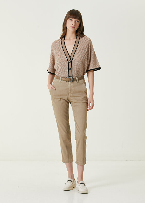

Укороченные брюки из норки Brunello Cucinelli