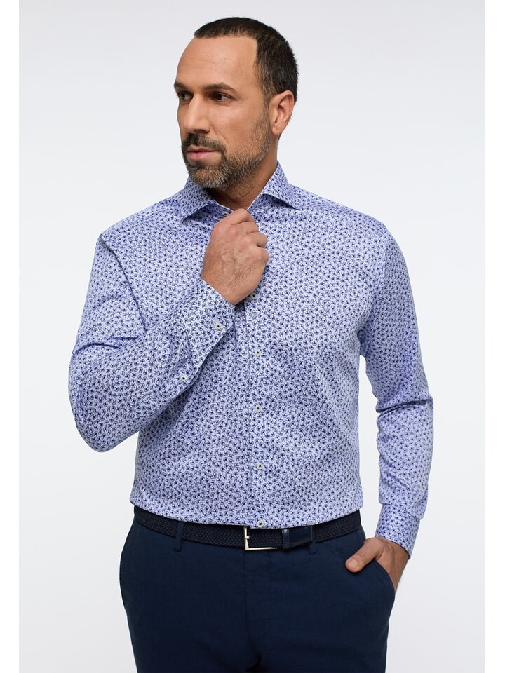 

Рубашка Eterna Modern fit, синий