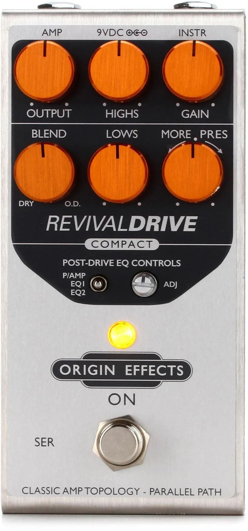 

Компактная педаль Overdrive Origin Effects RevivalDRIVE