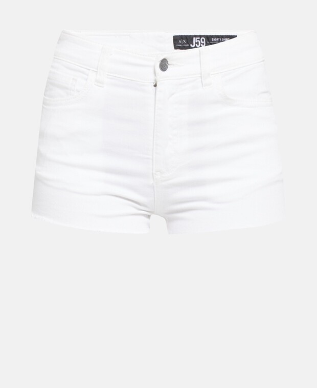 

Джинсовые шорты Armani Exchange, белый