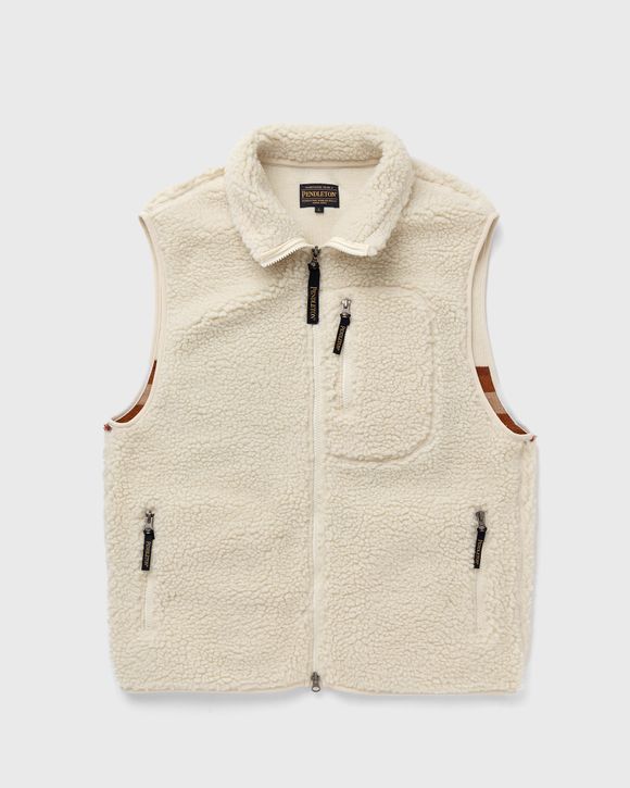 

Жилет Pendleton Boa Stand Vest Ivory Harding, цвет ivory harding