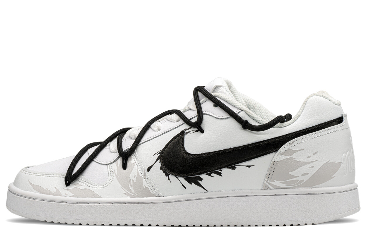 

Кроссовки Nike EBERNON Skateboarding Shoes Men Low-top Black/white/gray, черный/белый/серый