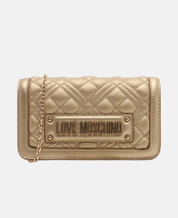 

Сумка-мессенджер Love Moschino, золотой