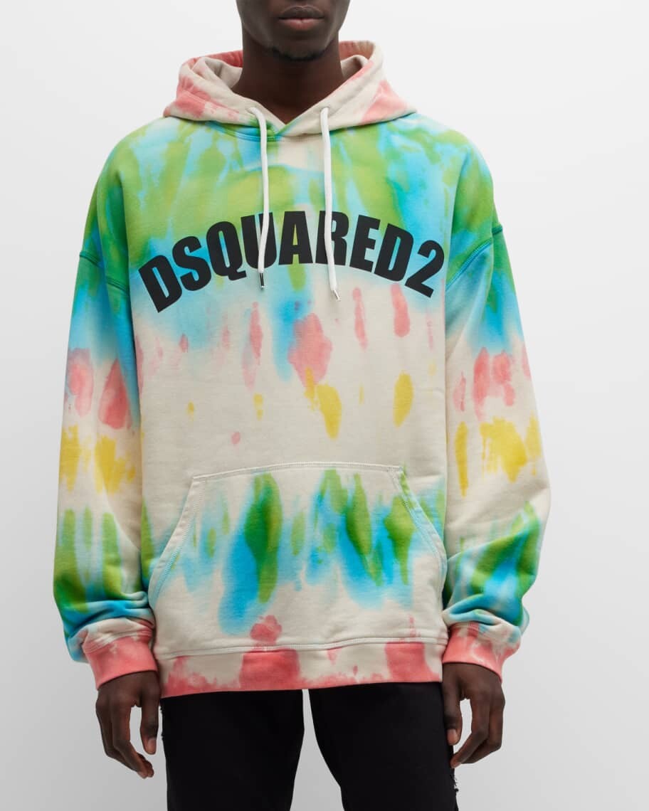 

Мужская худи Herca Tie-Dye Dsquared2