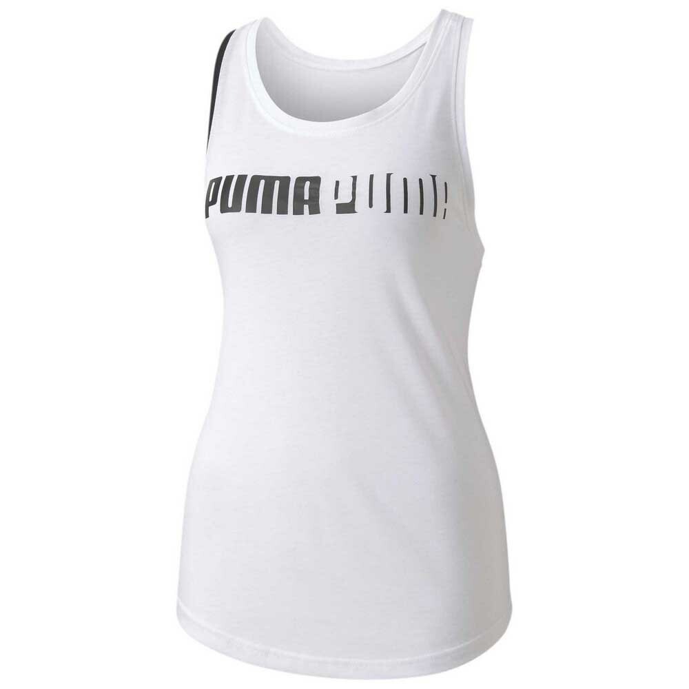 

Футболка без рукавов Puma Logo Cross Back, белый