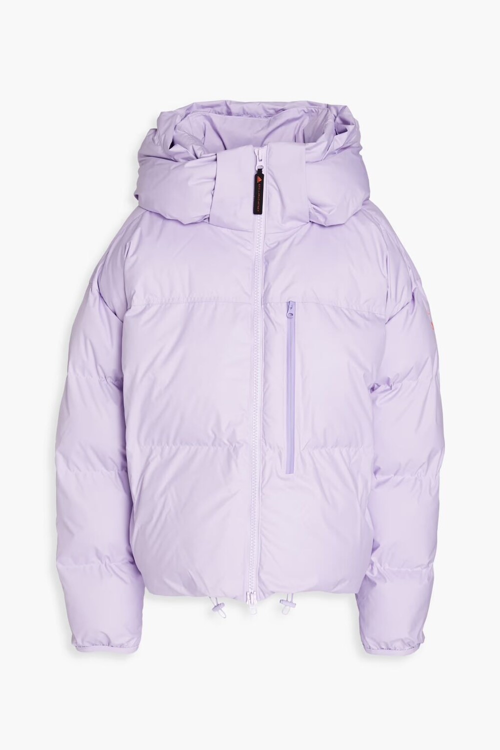 

Стеганая куртка с капюшоном Adidas By Stella Mccartney, сирень