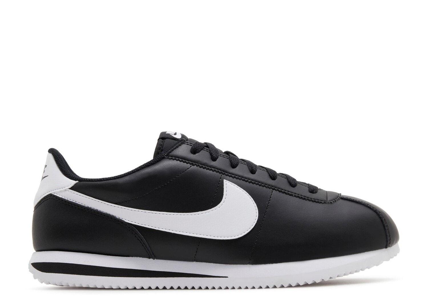 

Кроссовки Nike Cortez 'Black White' 2023, черный