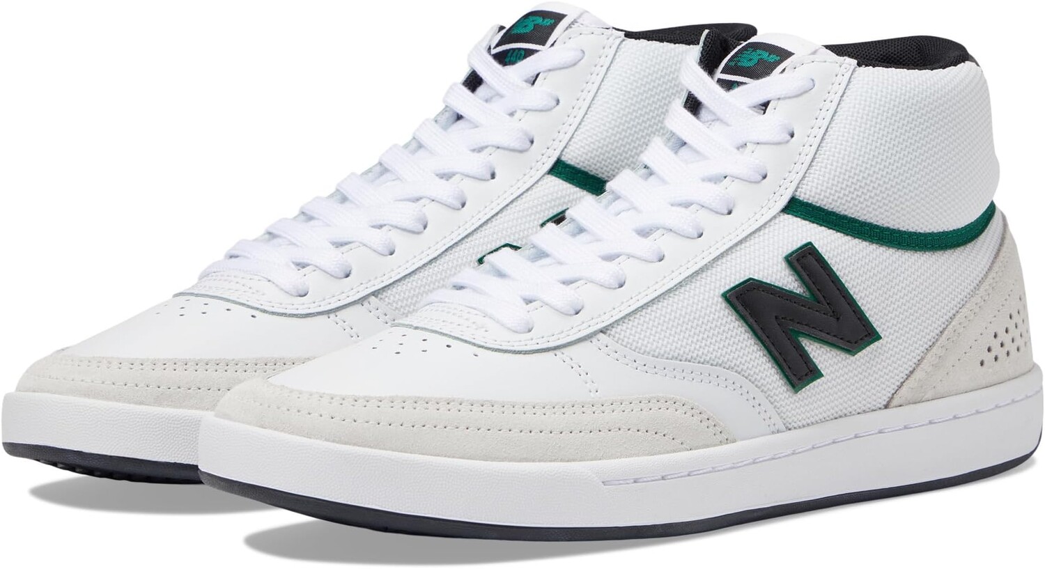 Кроссовки 440 High New Balance, цвет White/Black