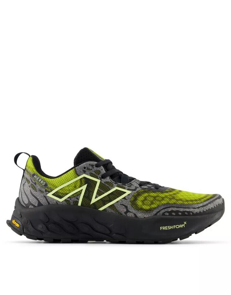

Черные кроссовки для бега по пересеченной местности New Balance Fresh Foam x Hierro V8, Серый