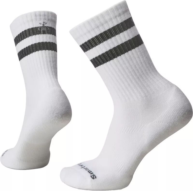 Мужские спортивные носки с полосками Smartwool, белый мужские цветные носки с полосками