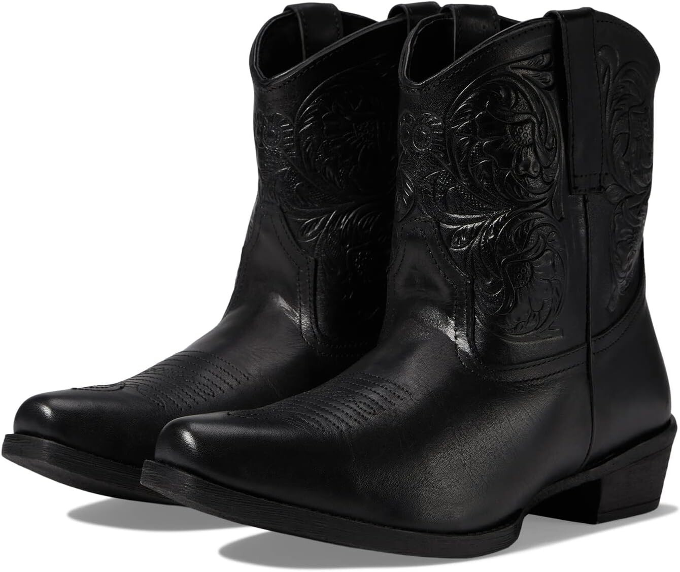 

Ковбойские сапоги Dusty Tooled Roper, черный