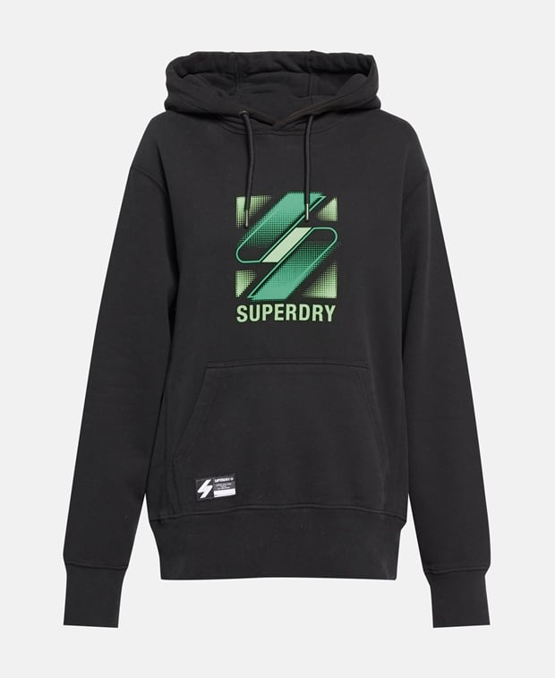 

Толстовка с капюшоном Superdry, черный