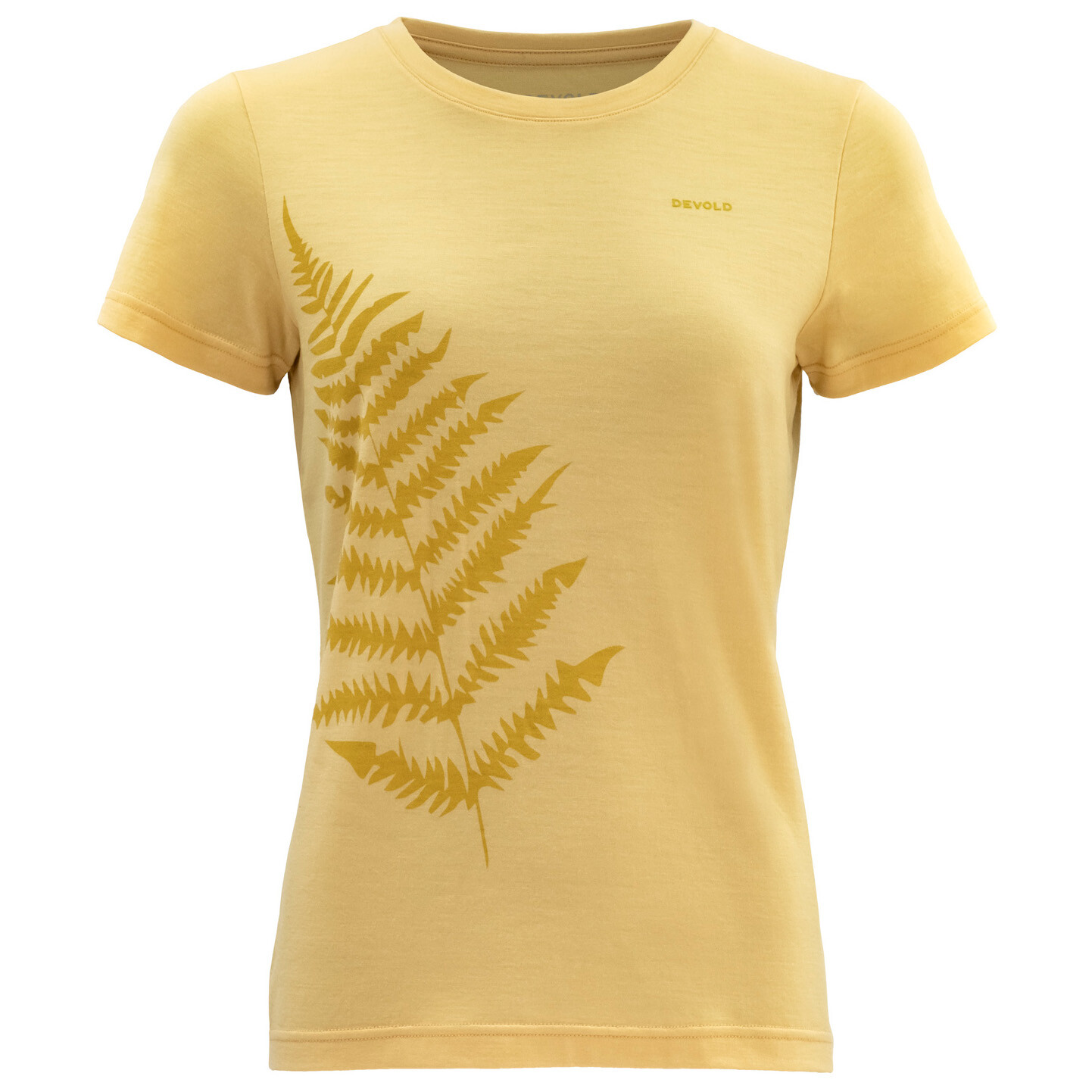

Рубашка из мериноса Devold Women's Bregne Merino 150 Tee, цвет Honey