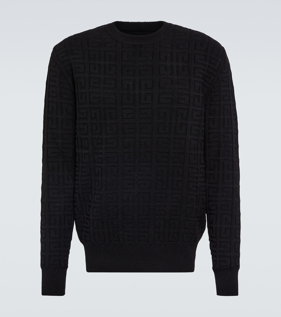 

Жаккардовый свитер 4G Givenchy, черный