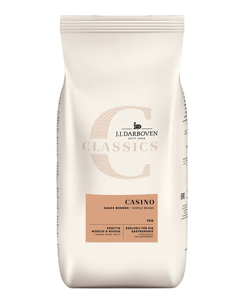 

Кофе CLASSICS Casino от JJ Darboven, 1000г в зернах J.J. Darboven