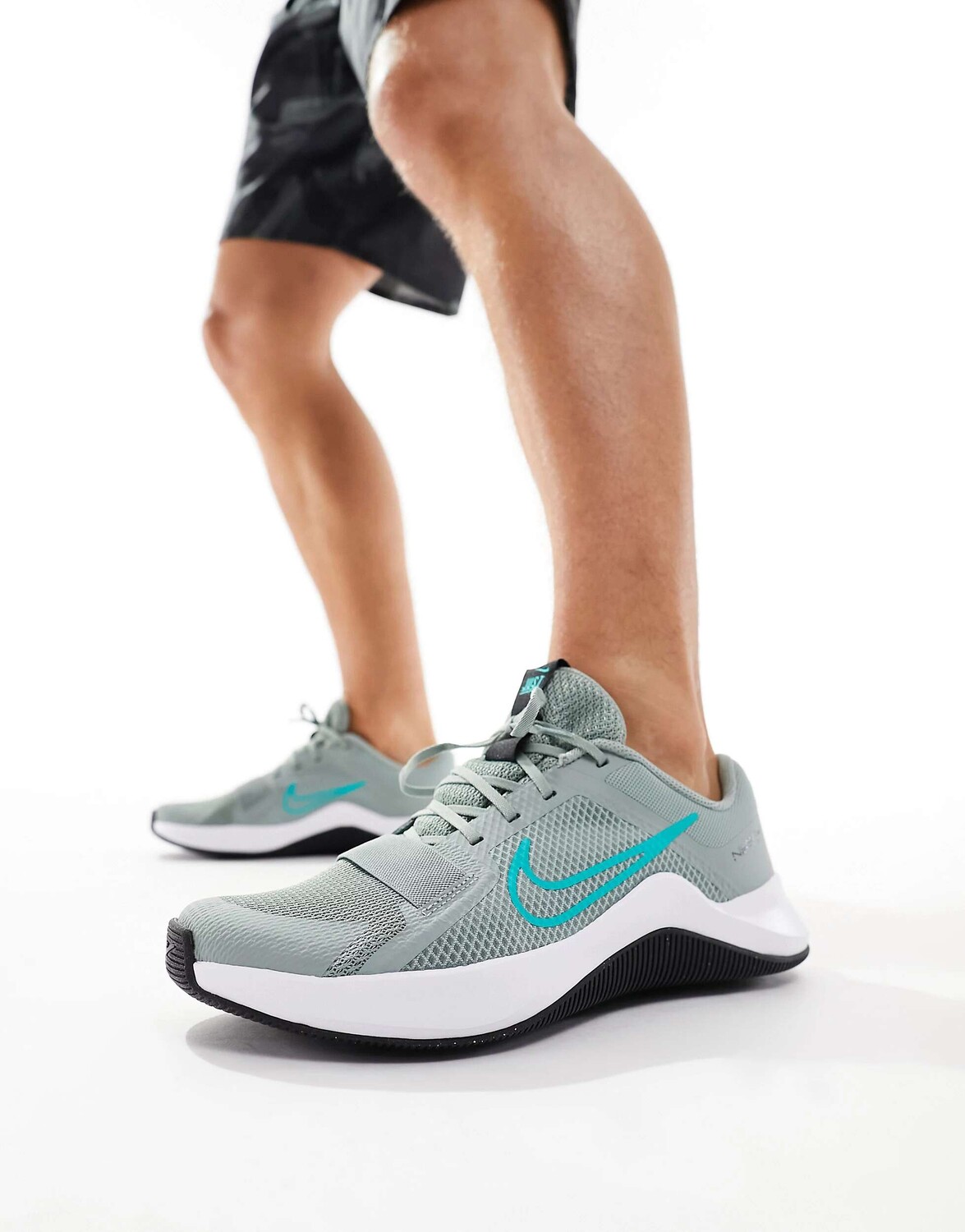 

Кроссовки Nike Metcon 2 серого и бирюзового цвета, Серый