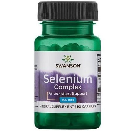 Swanson, Selenium Complex Селен 200 мг 90 капсул
