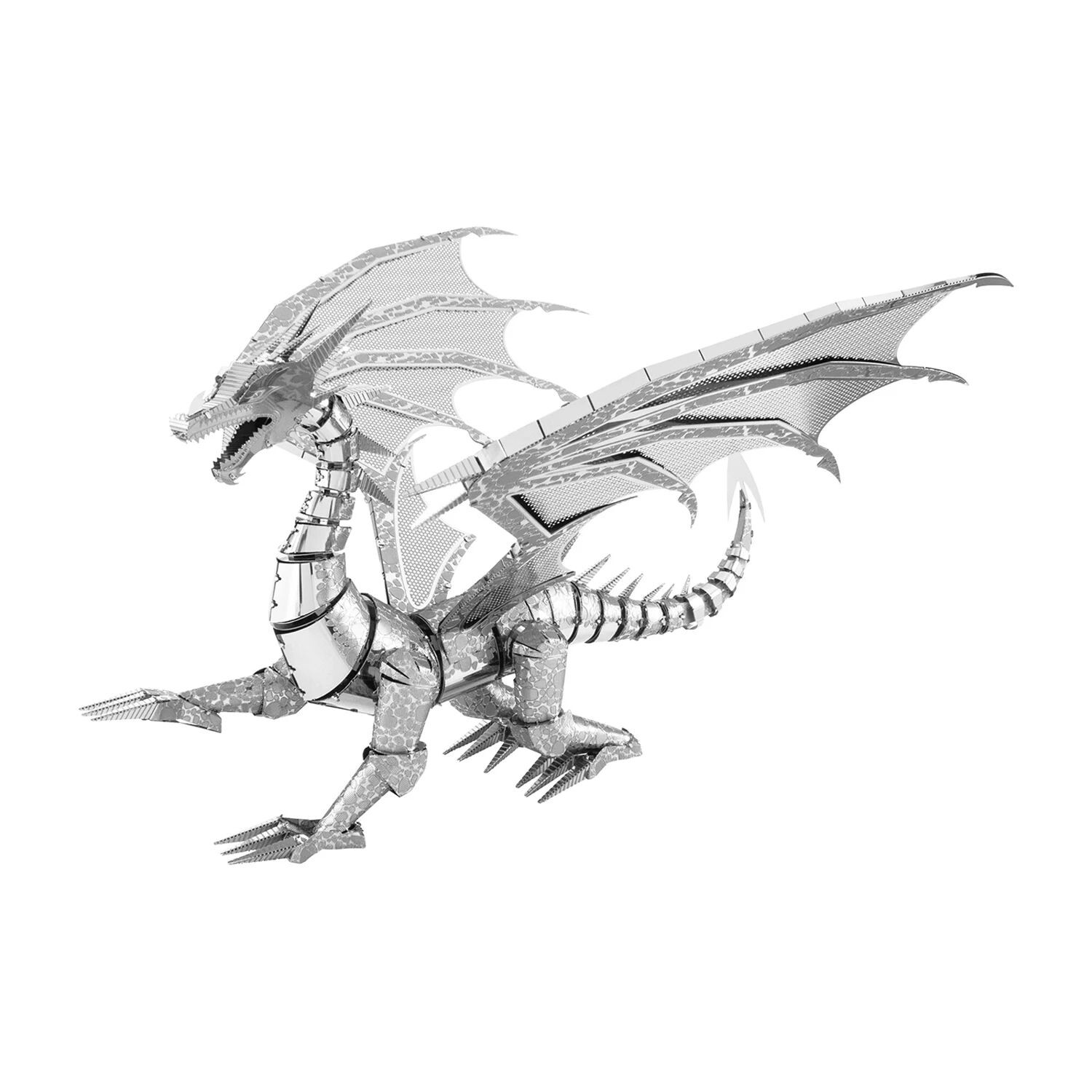 

Комплект металлической 3D-модели Fascinations Metal Earth ICONX — Серебряный дракон Fascinations