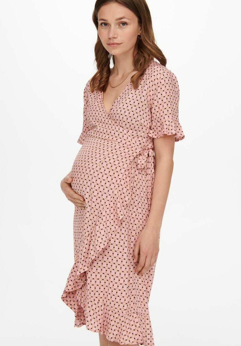 

Летнее платье ONLY MATERNITY, розовый