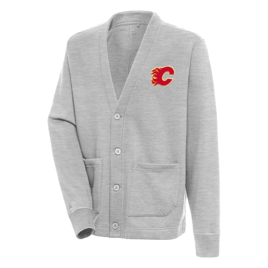 

Кардиган Antigua Calgary Flames, серый