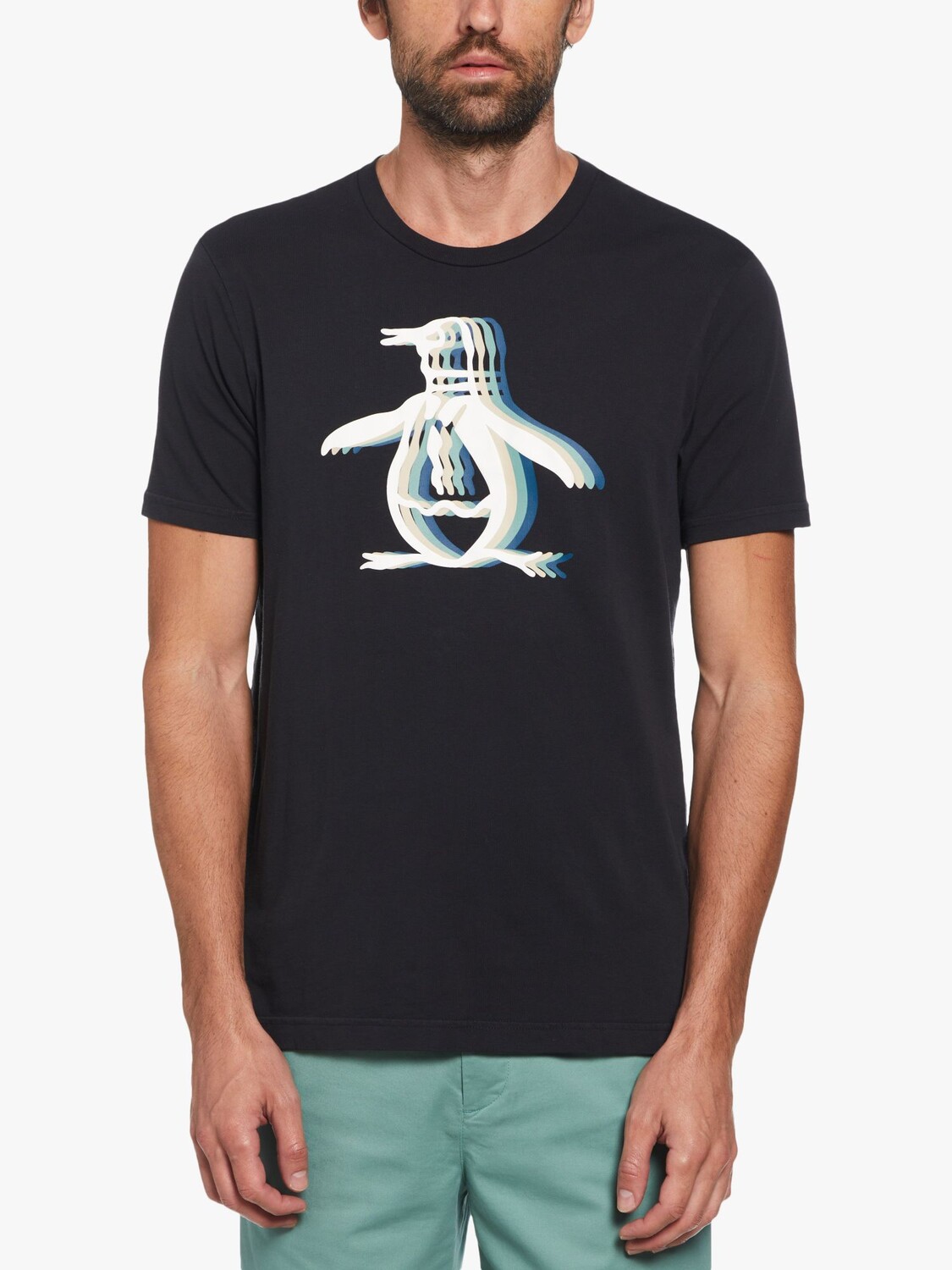 

Футболка с рисунком Пита Original Penguin, настоящий черный