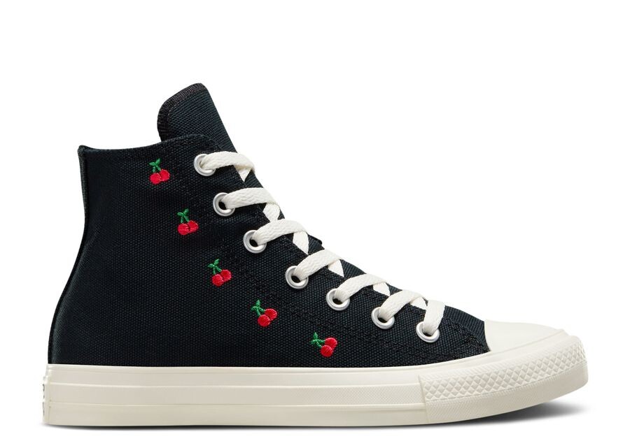 

Кроссовки Converse Wmns Chuck Taylor All Star High 'Cherries', черный