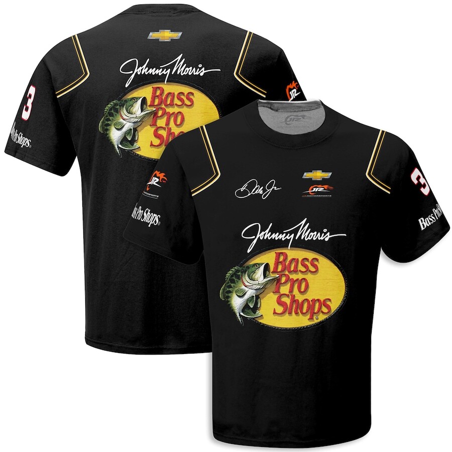 

Футболка с коротким рукавом JR Motorsports Official Team Apparel Dale Earnhardt Jr, черный