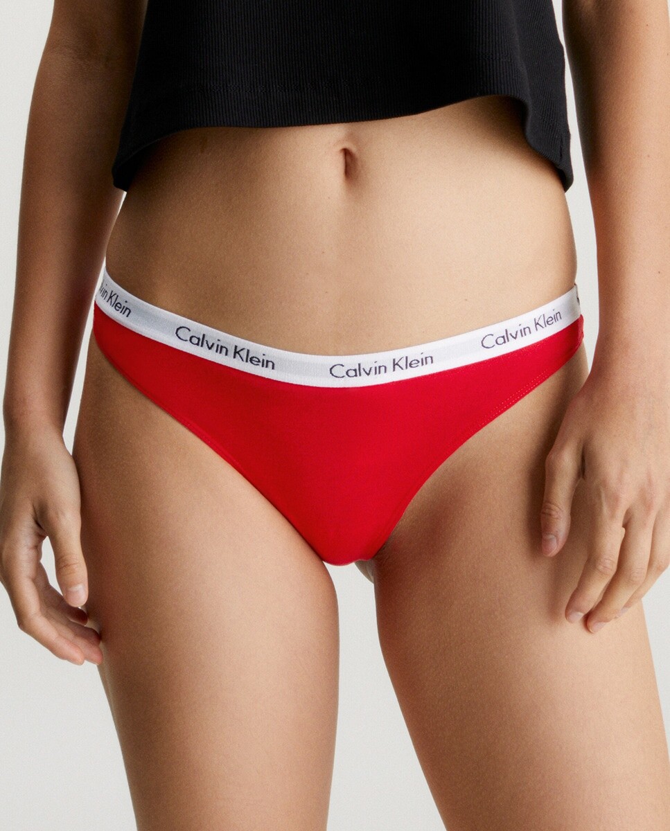 

Упаковка из 3 стрингов Calvin Klein, мультиколор