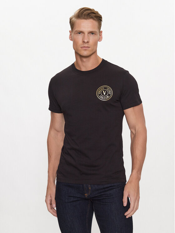 

Футболка стандартного кроя Versace Jeans Couture, черный
