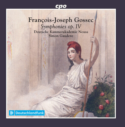 

CD диск Gossec / Deutsche Kammerakademie Neuss / Gaudenz: Symphonies 4