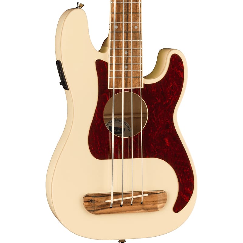 Басс гитара Fender Fullerton Precision Bass Ukulele - Olympic White