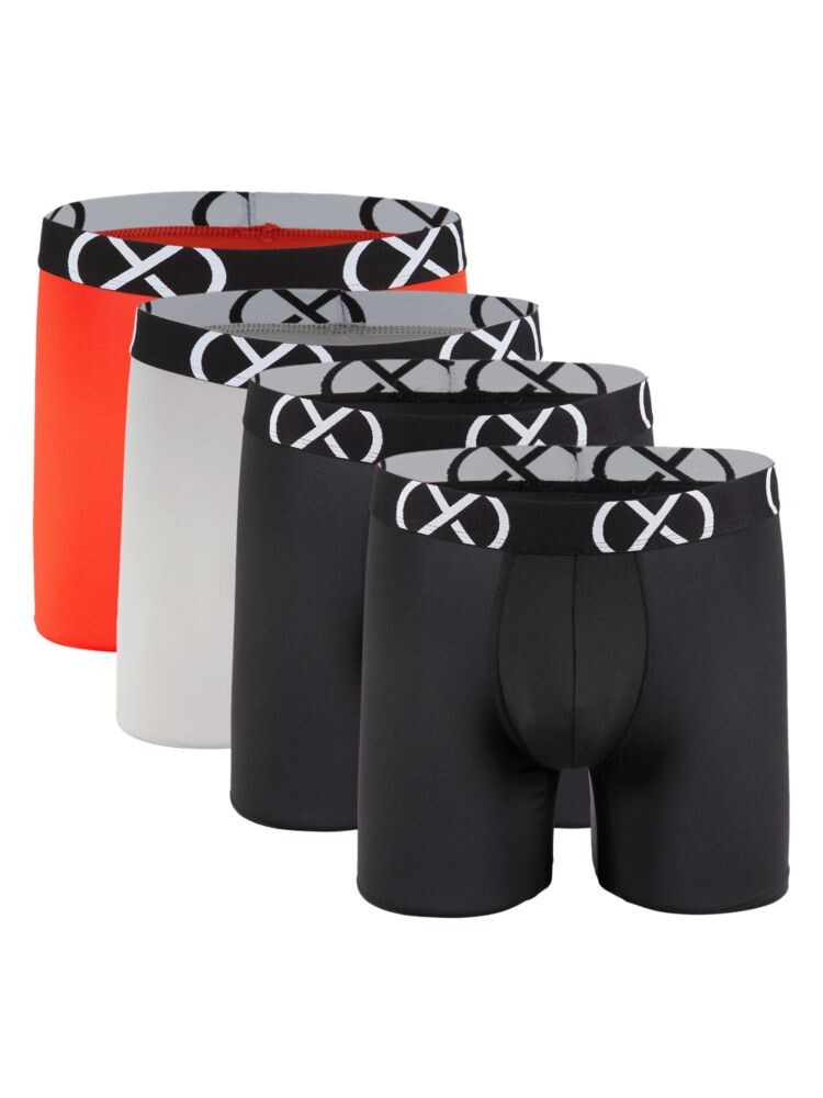 

Комплект из 4 трусов-боксеров с логотипом 2(X)Ist, цвет Black Multi