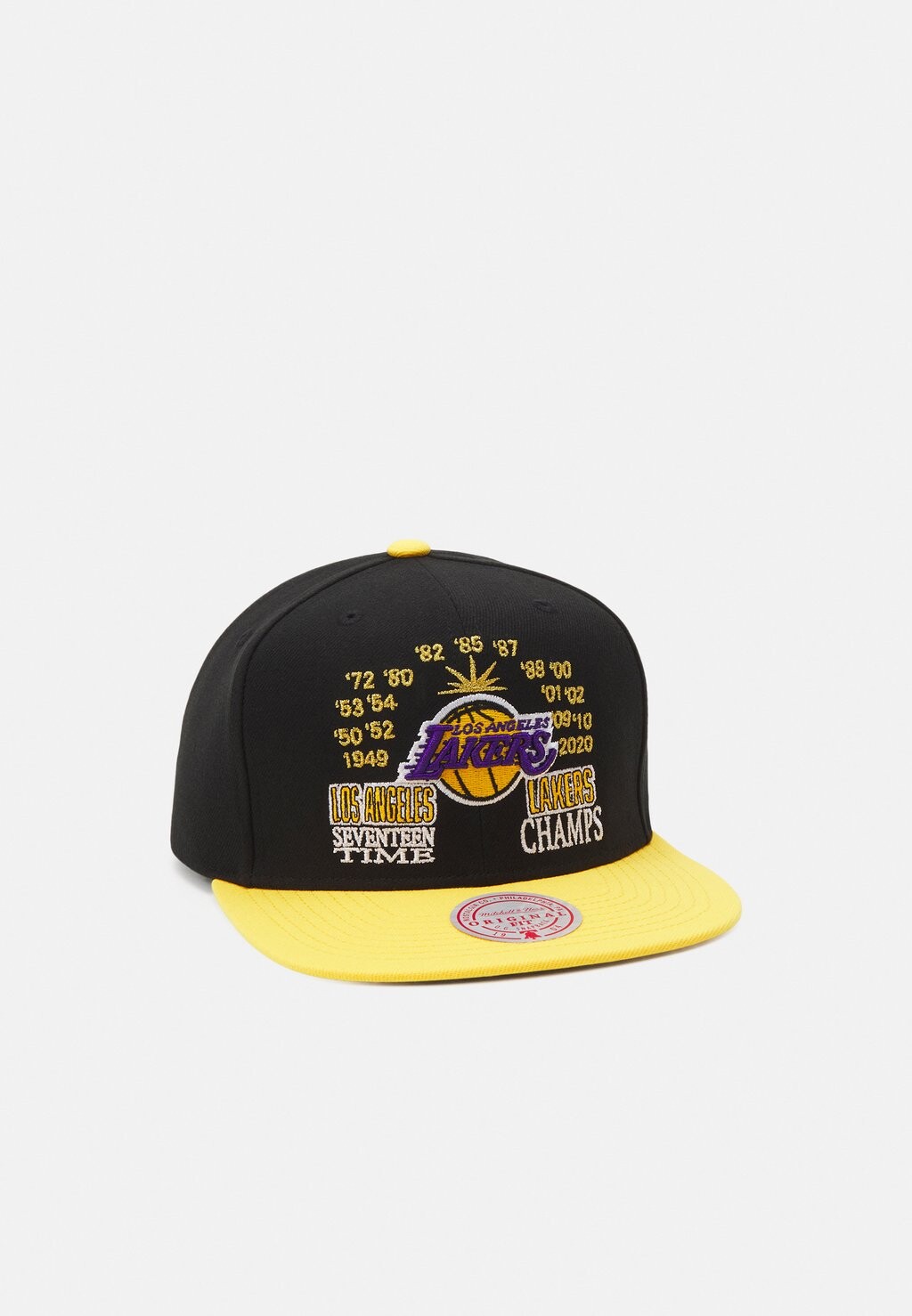 

Бейсболка NBA LOS ANGELES LAKERS CHAMP IS HERE SNAPBACK Mitchell & Ness, цвет black