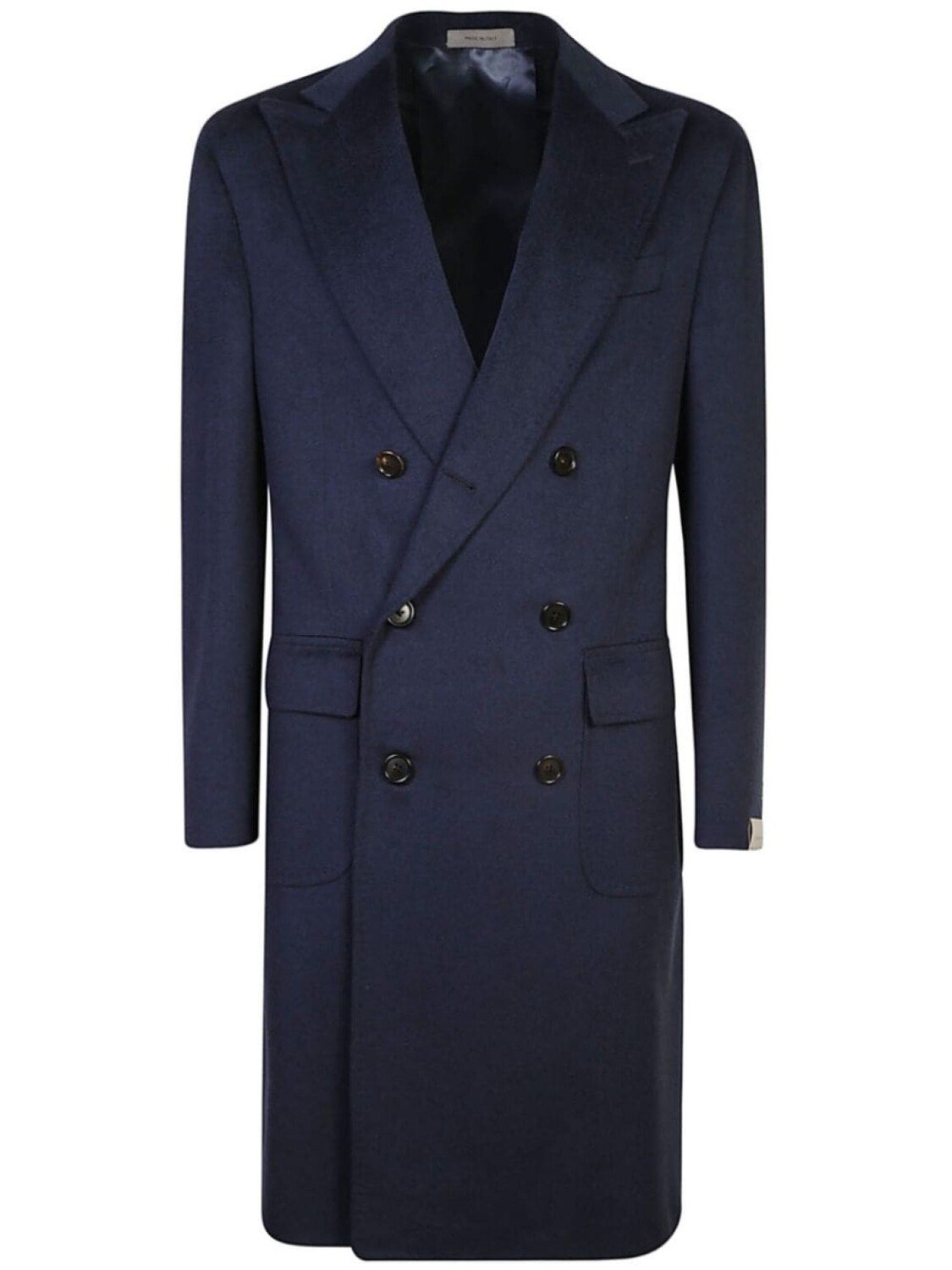 

Двубортное пальто Corneliani, синий