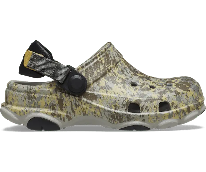 

Сабо All-Terrain Moss Crocs детские, цвет Elephant / Multi