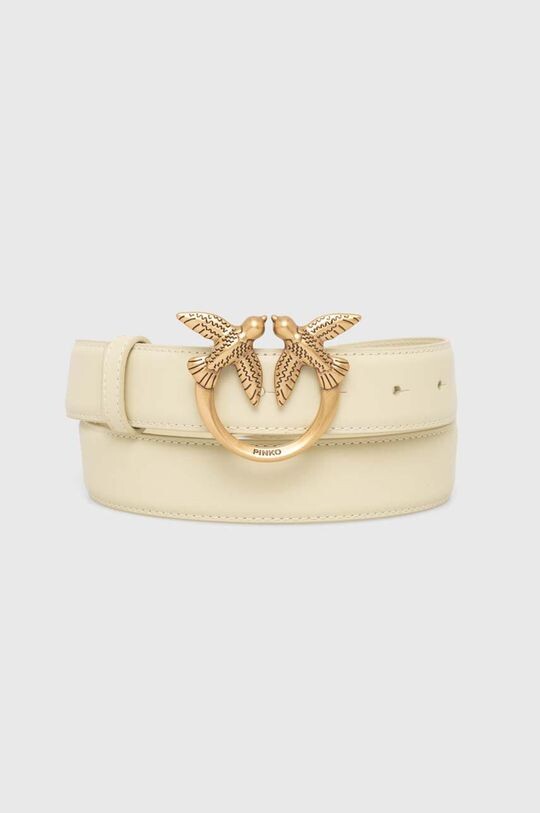 

Кожаный ремень Pinko, желтый