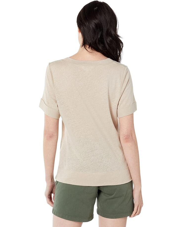 

Футболка Splendid Angelina Short Sleeve Tee, песочный