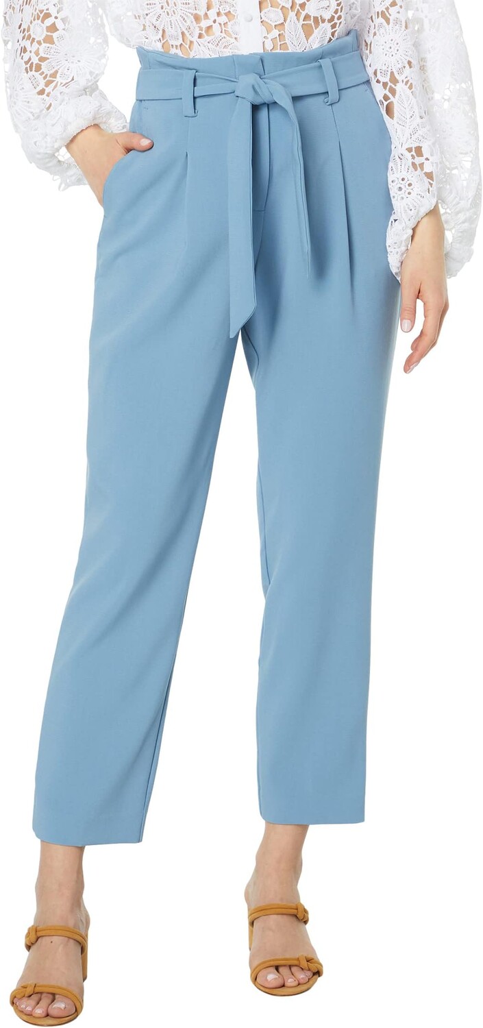

Индивидуальные брюки с поясом Vince Camuto, цвет Blue Shadow