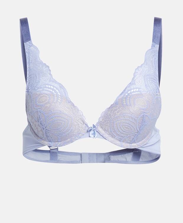 

Бюстгальтер на косточках, чашка AE Wonderbra, светло-синий