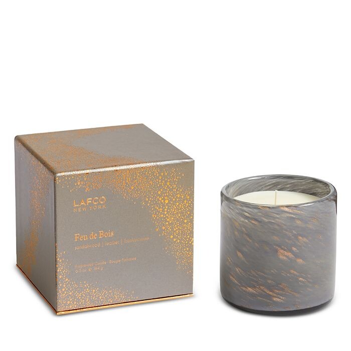 

Классическая свеча LAFCO Feu de Bois, 6,5 унций, серый