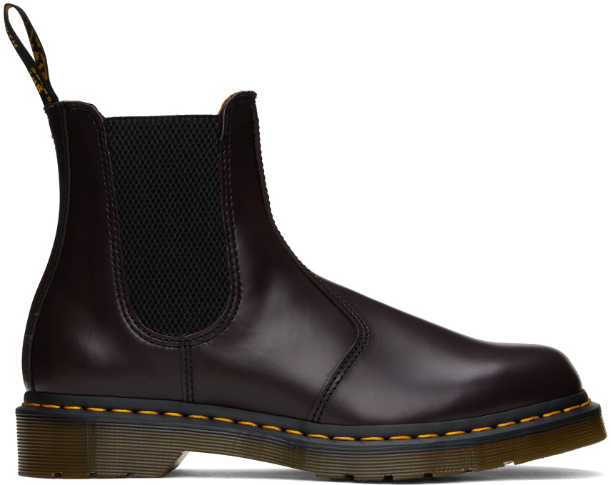 

Ботинки Челси Dr. Martens Бордовые 2976, Красный