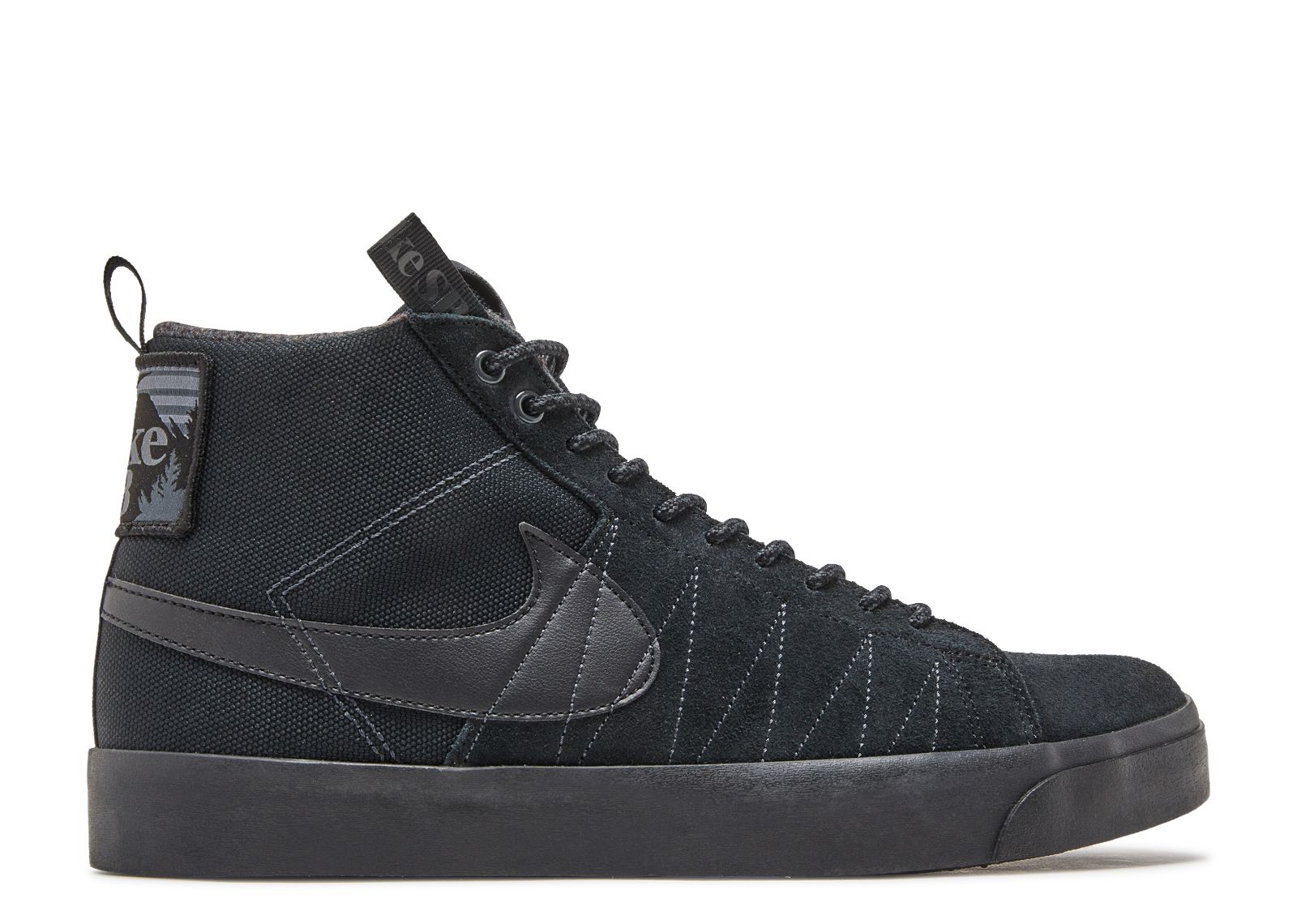 цена Кроссовки Nike Blazer Mid Premium Sb 'Acclimate Pack - Triple Black', черный