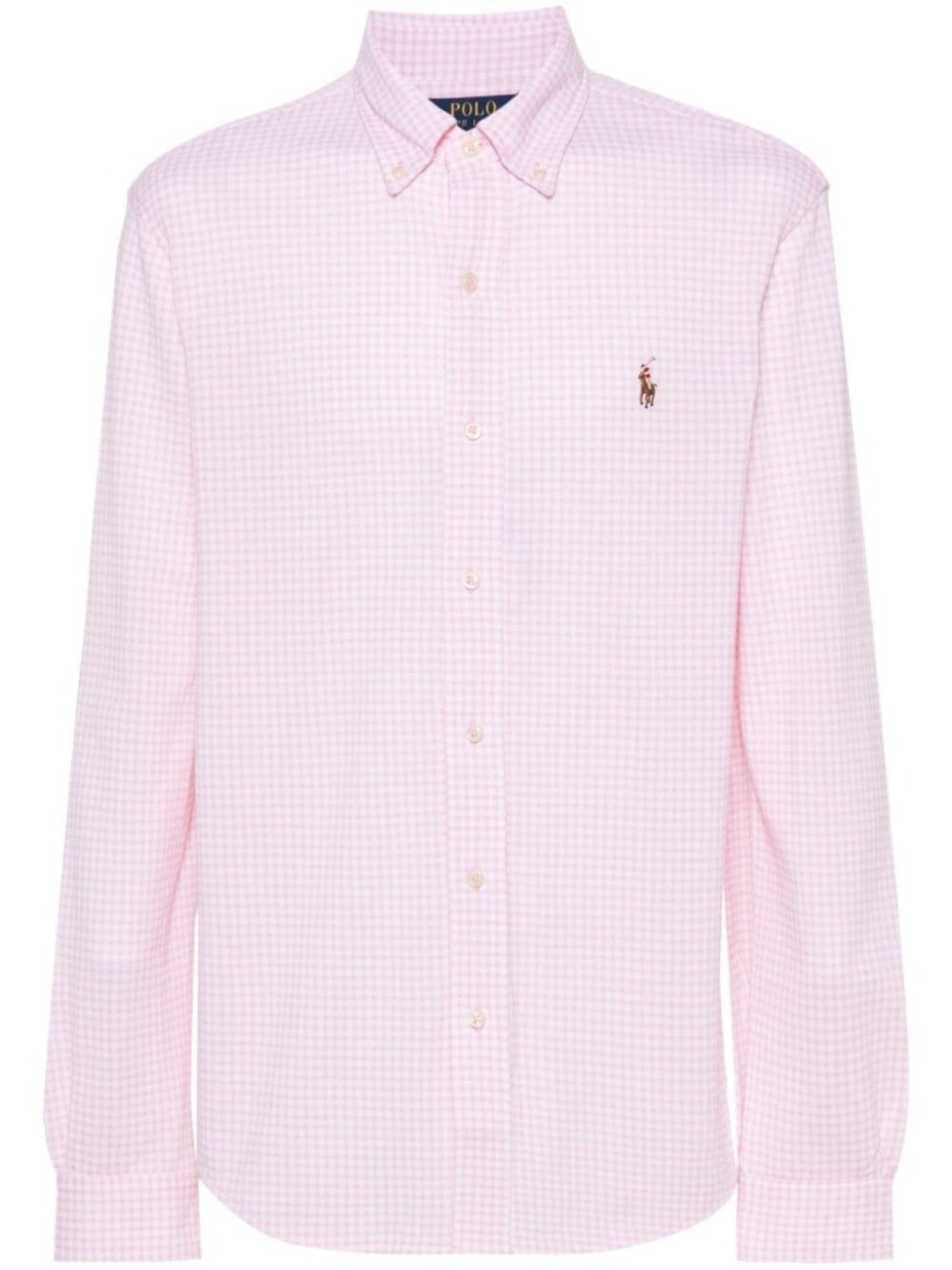 

Polo Ralph Lauren клетчатая рубашка Polo Pony, розовый