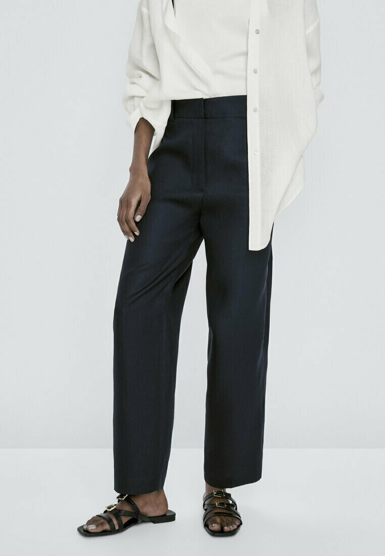 

Брюки Massimo Dutti, синий/черный деним