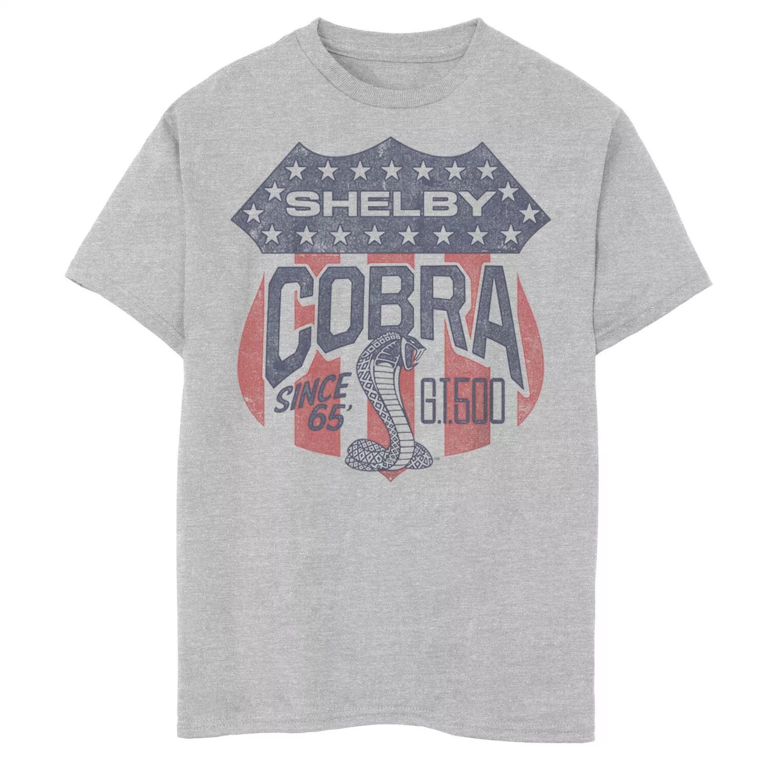 

Футболка с изображением американского герба Shelby Cobra для мальчиков 8–20 лет Licensed Character