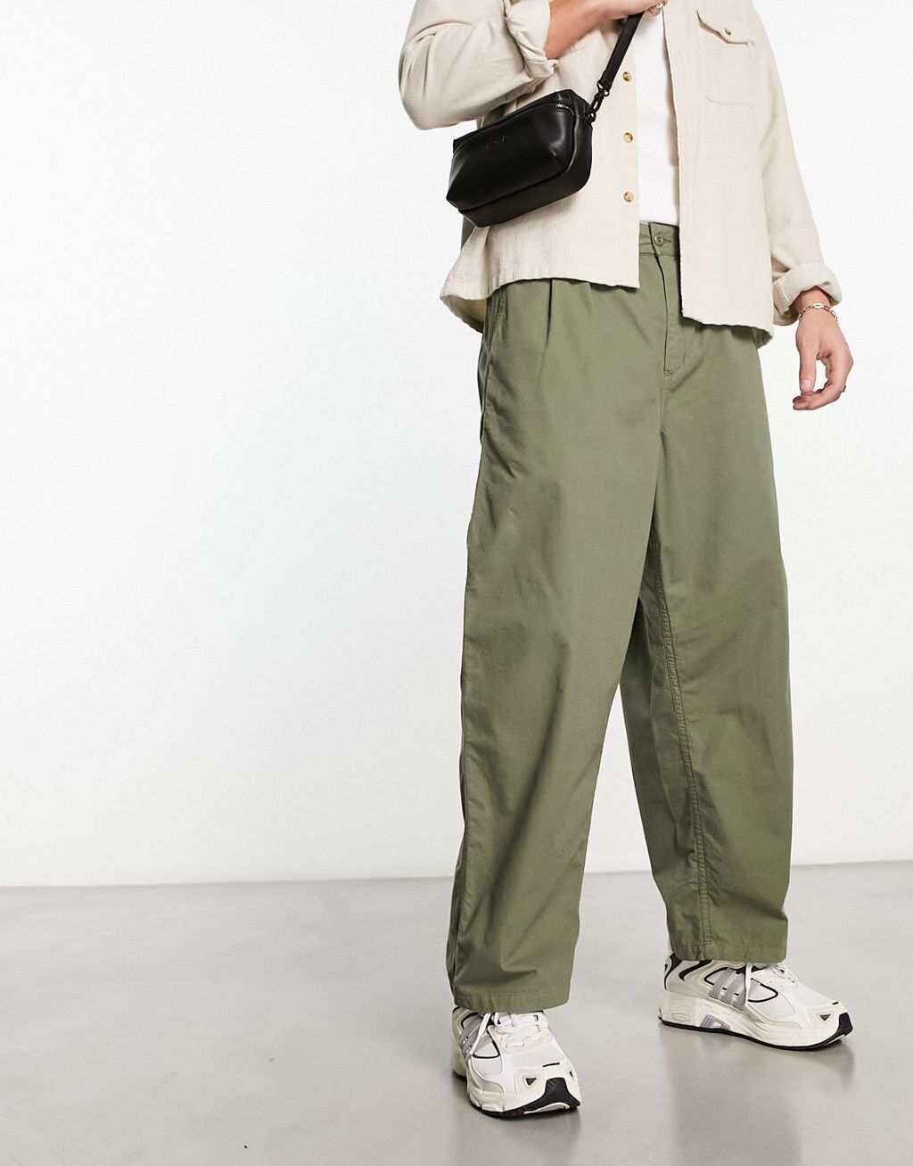 

Зеленые брюки чинос свободного кроя Carhartt WIP colston, Зеленый
