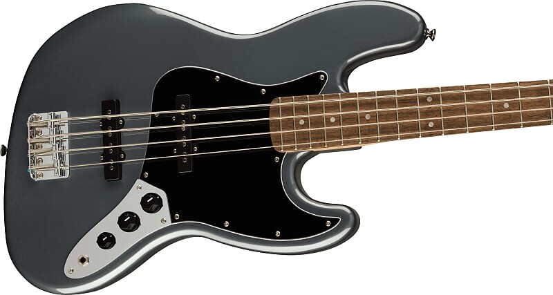 Басс гитара Squier Affinity Jazz Bass, Charcoal Frost Metallic