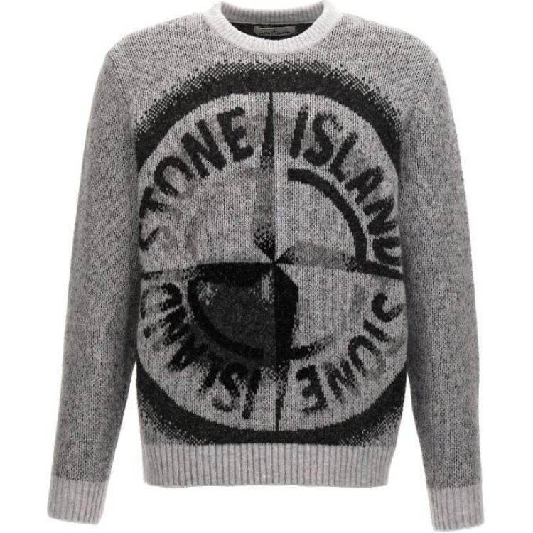 

Свитер мужской Stone Island, серый