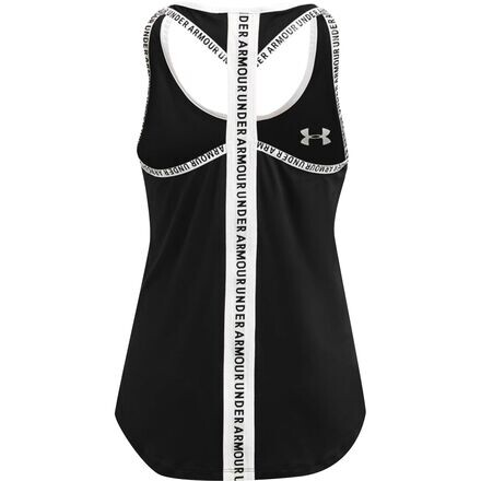 

Майка Knockout – для девочек Under Armour, черный/белый